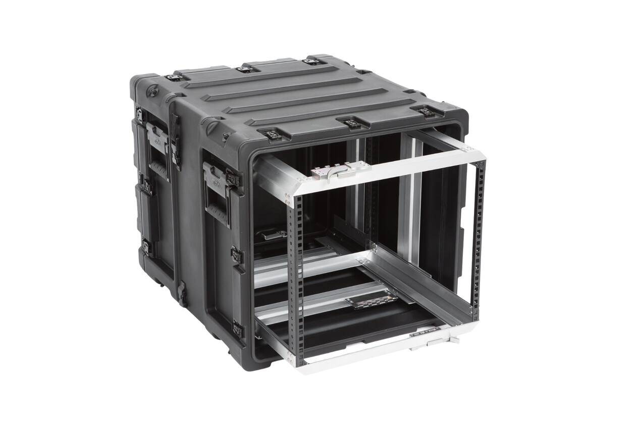 SKB - 3RR Series - 9U Verwijderbare Shock Rack - Zwart - 20-inch diep