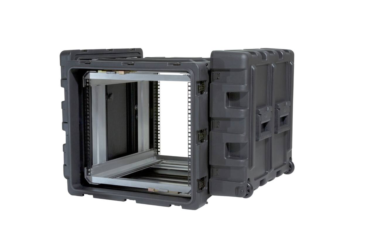 SKB - 3RR Series - 9U Verwijderbare Shock Rack - Zwart - 24-inch diep