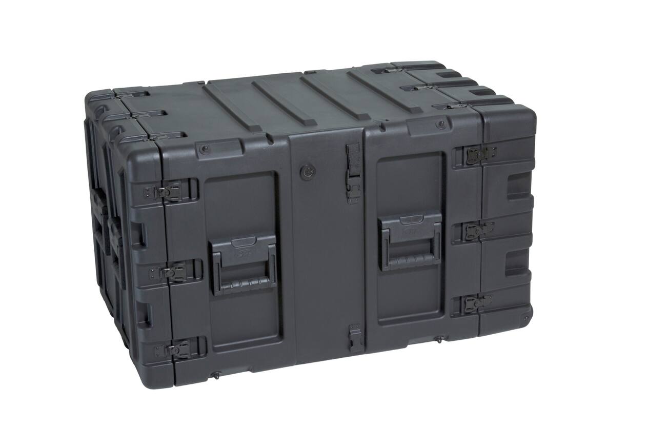 SKB - 3RR Series - 9U Verwijderbare Shock Rack - Zwart - 24-inch diep
