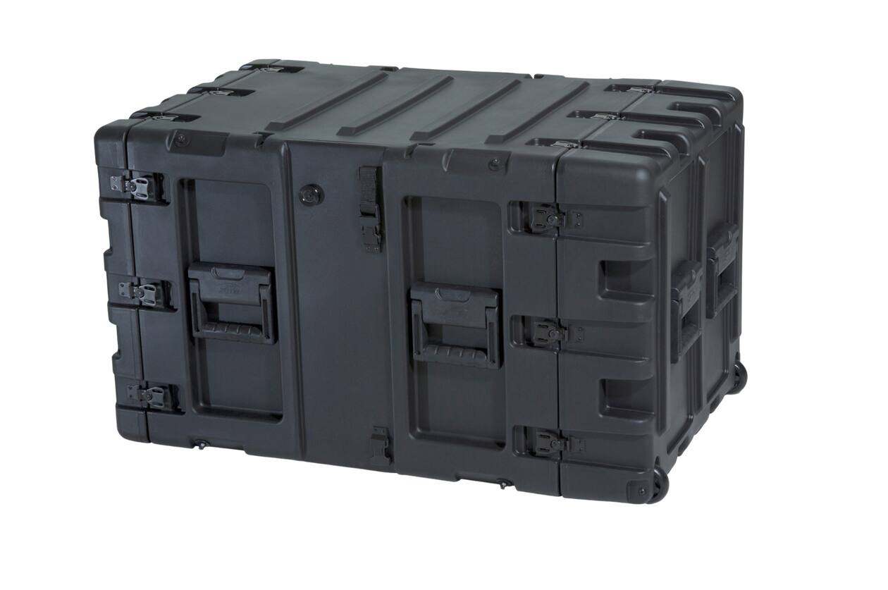 SKB - 3RR Series - 9U Verwijderbare Shock Rack - Zwart - 24-inch diep