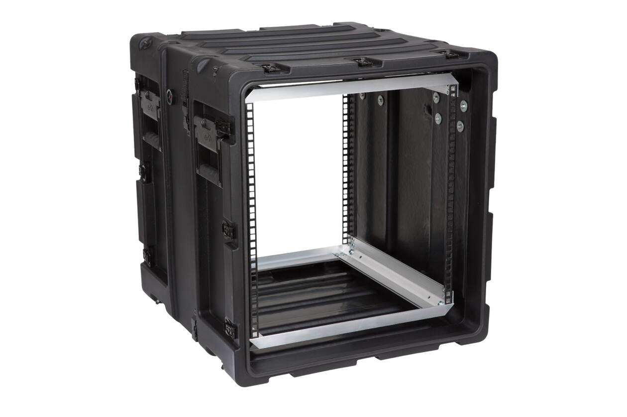 SKB - 3RS Series - 11U Niet-Verwijderbare Shock Rack - Zwart - 20-inch diep
