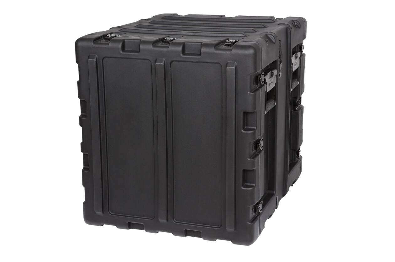 SKB - 3RS Series - 11U Niet-Verwijderbare Shock Rack - Zwart - 20-inch diep