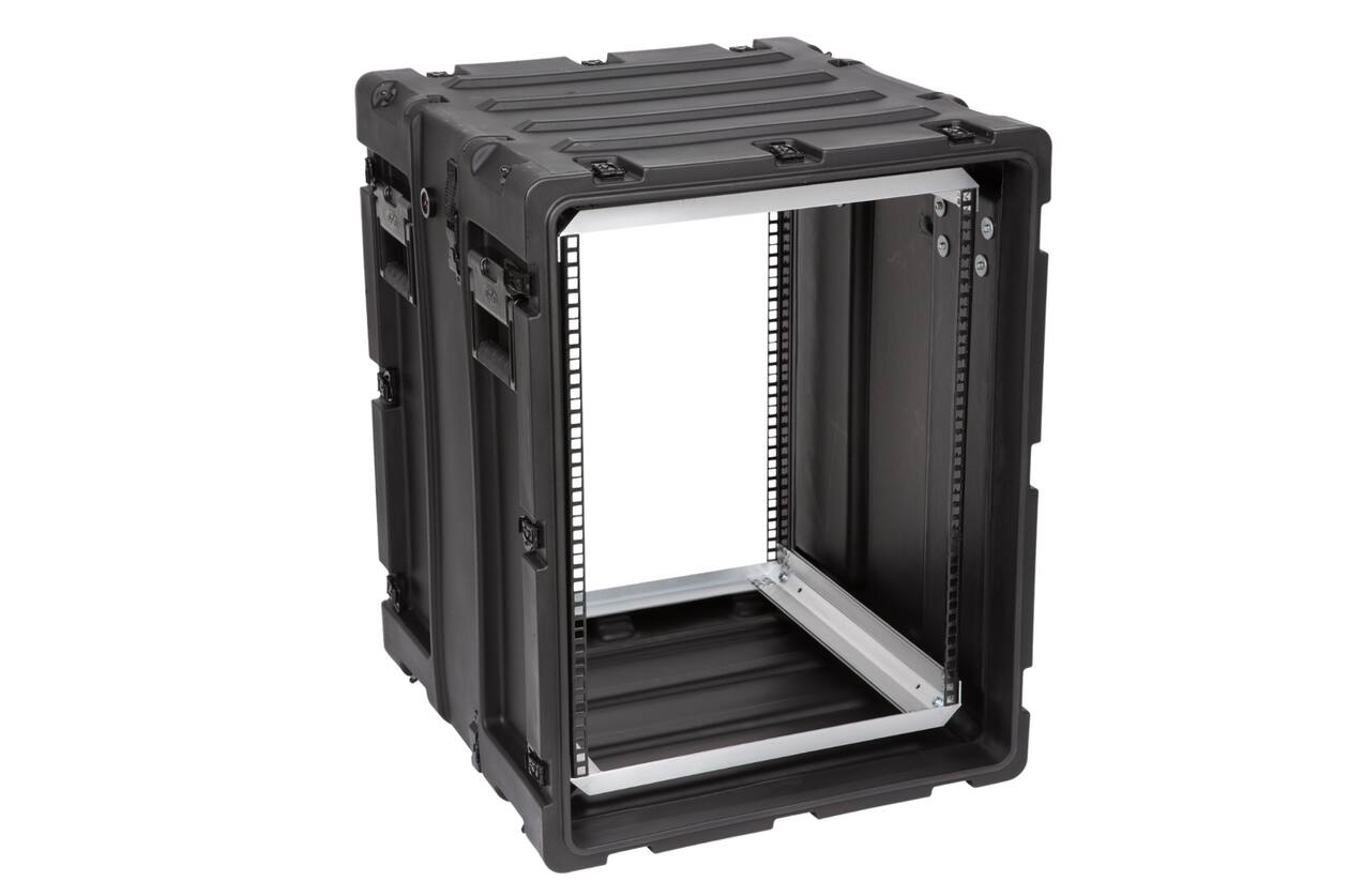 SKB - 3RS Series - 14U Niet-Verwijderbare Shock Rack - Zwart - 20-inch diep