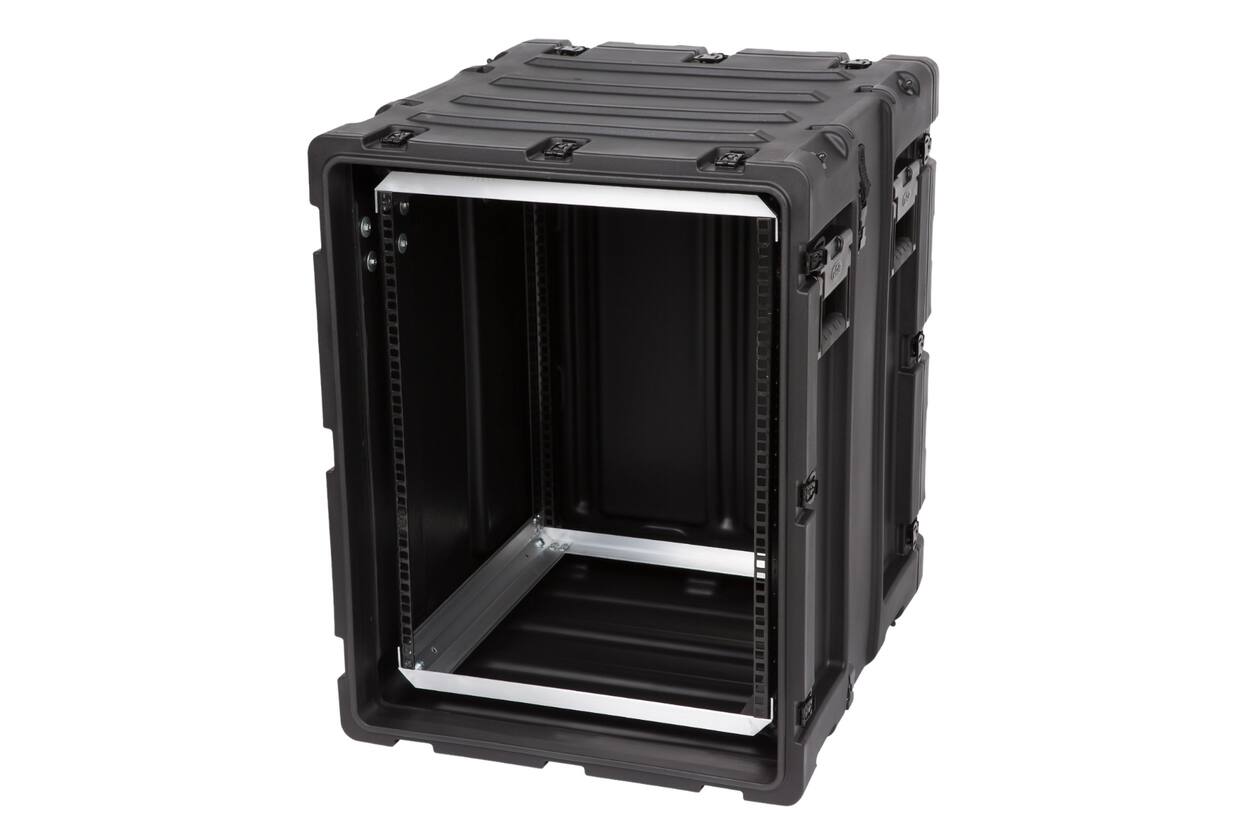 SKB - 3RS Series - 14U Niet-Verwijderbare Shock Rack - Zwart - 20-inch diep