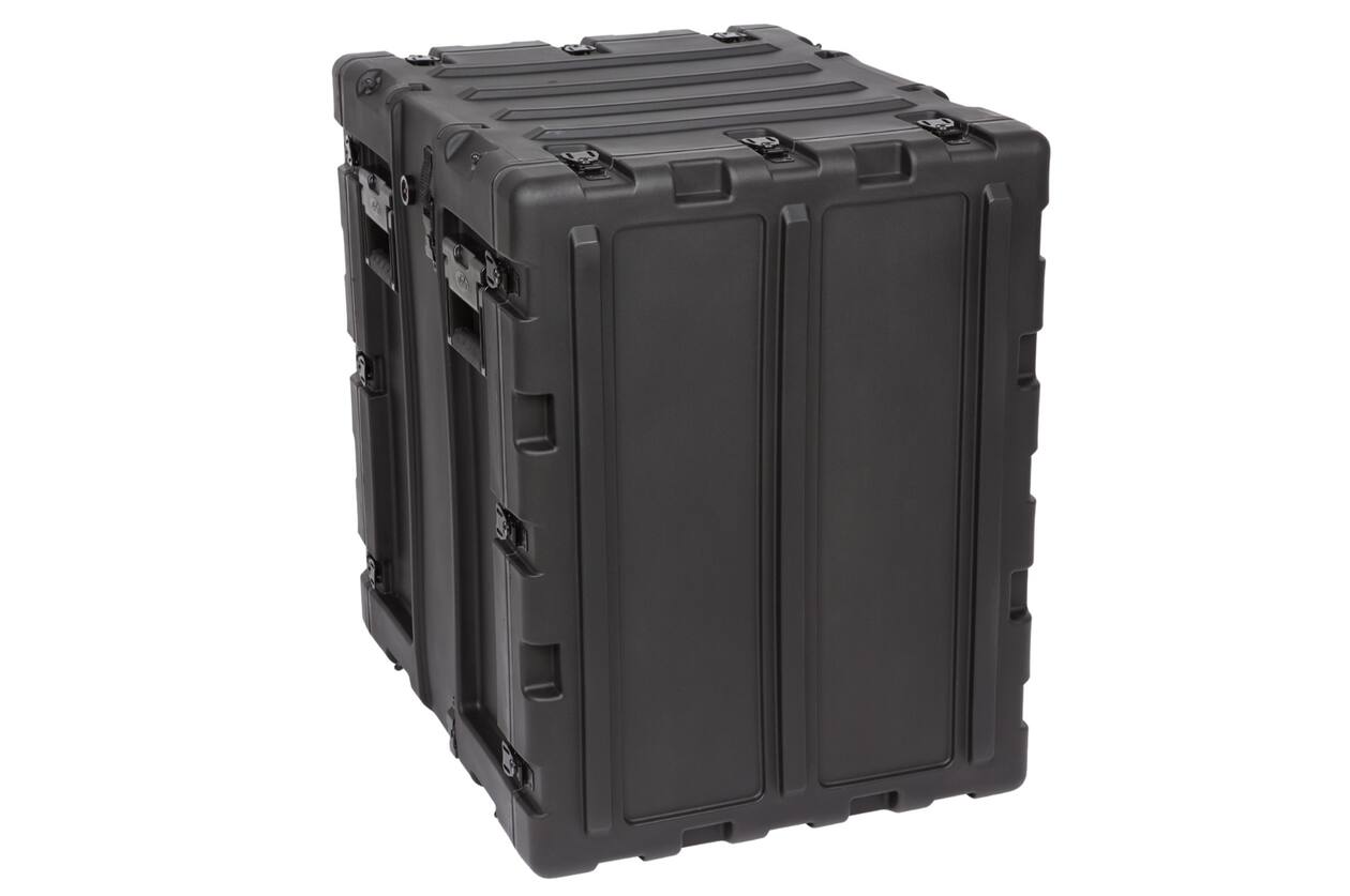 SKB - 3RS Series - 14U Niet-Verwijderbare Shock Rack - Zwart - 20-inch diep