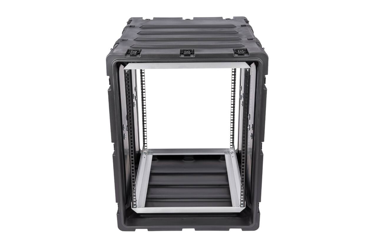 SKB - 3RS Series - 14U Niet-Verwijderbare Shock Rack - Zwart - 24-inch diep