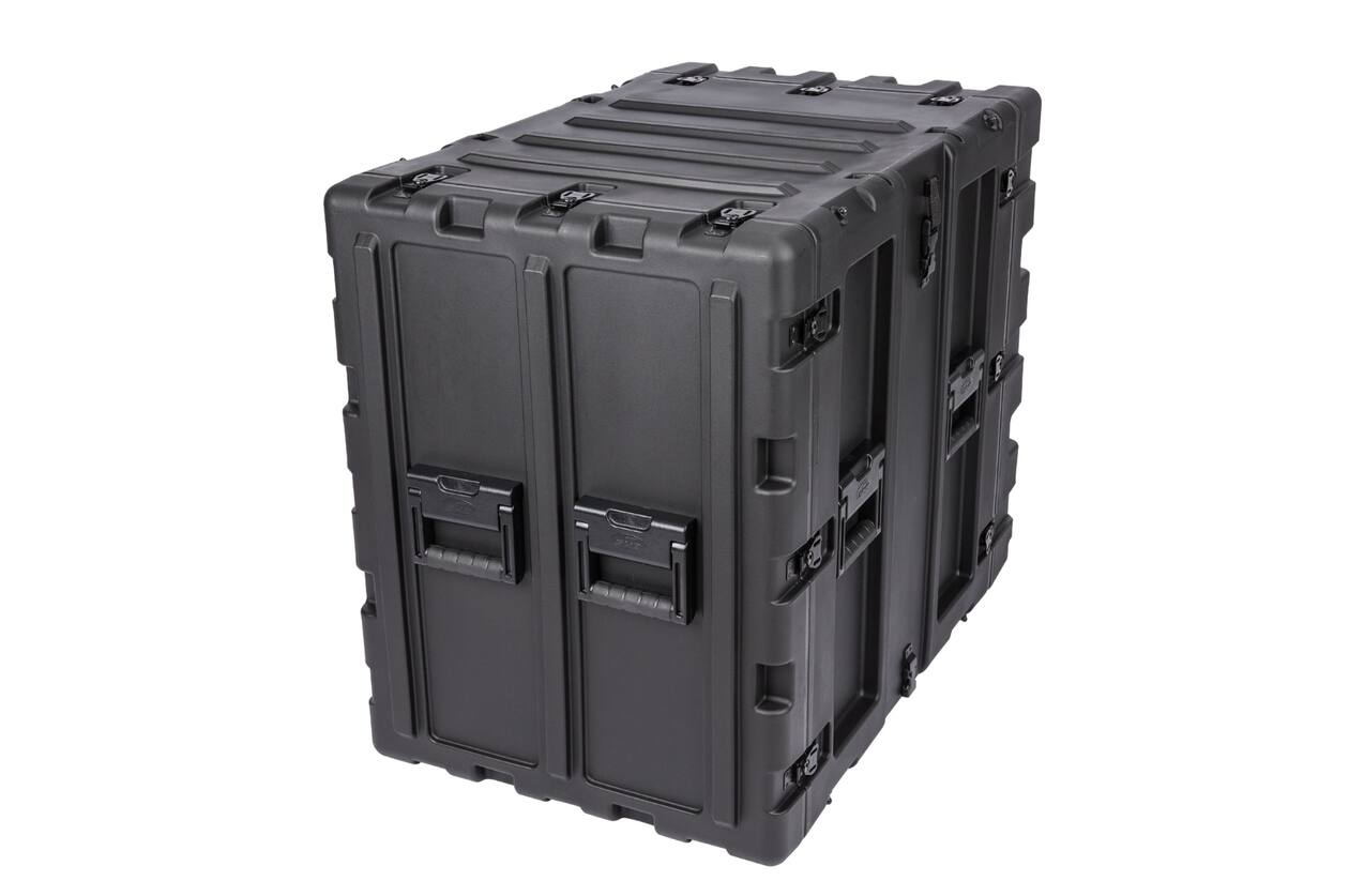 SKB - 3RS Series - 14U Niet-Verwijderbare Shock Rack - Zwart - 24-inch diep