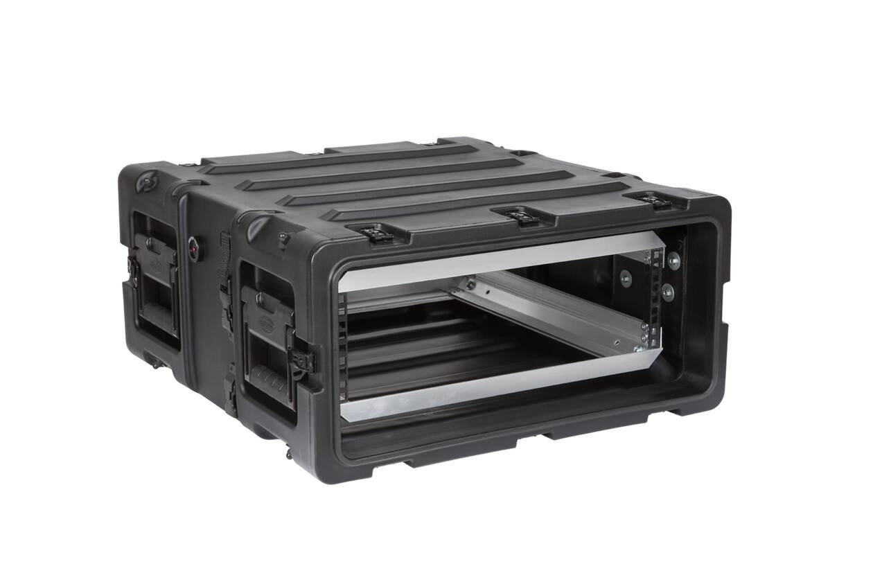 SKB - 3RS Series - 3U Niet-Verwijderbare Shock Rack - Zwart - 20-inch diep