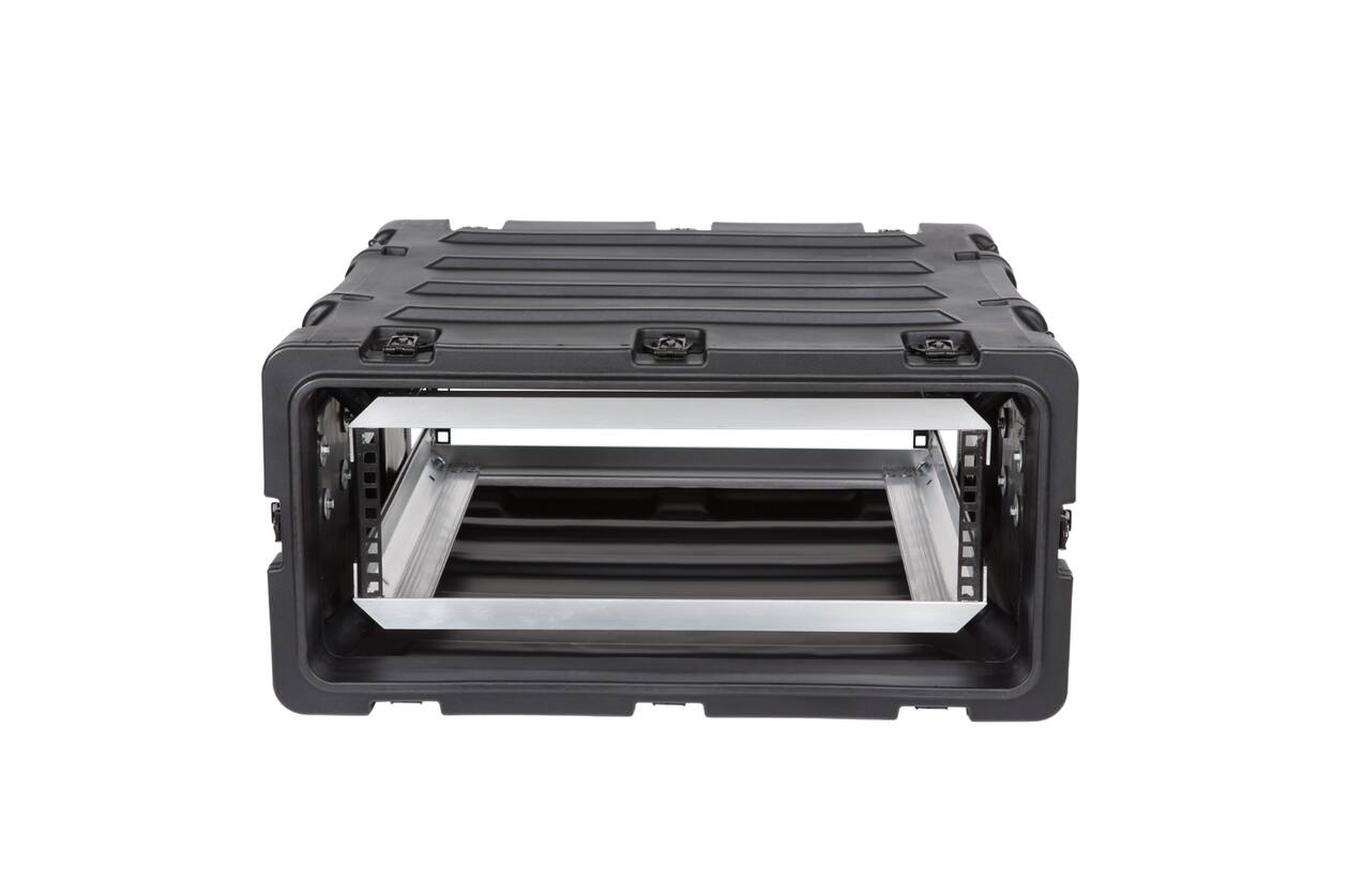 SKB - 3RS Series - 3U Niet-Verwijderbare Shock Rack - Zwart - 20-inch diep