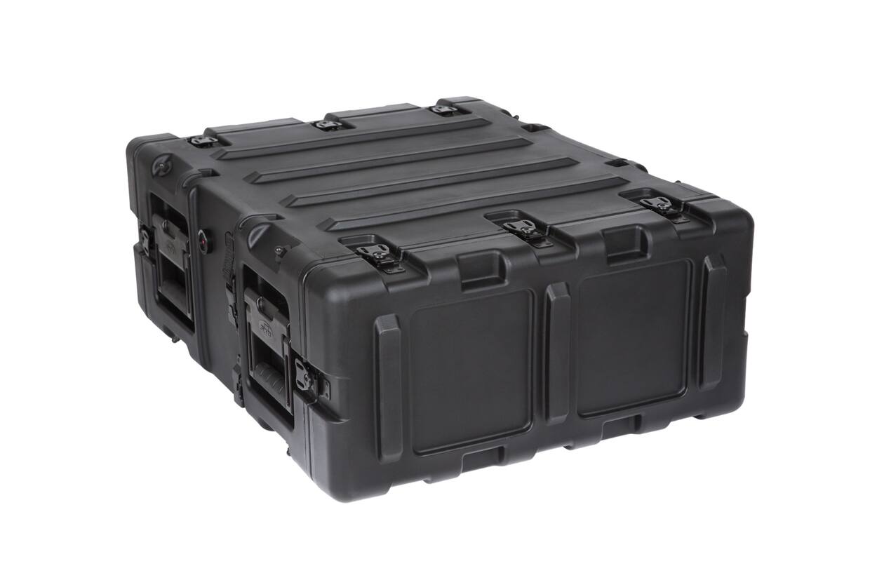SKB - 3RS Series - 3U Niet-Verwijderbare Shock Rack - Zwart - 20-inch diep