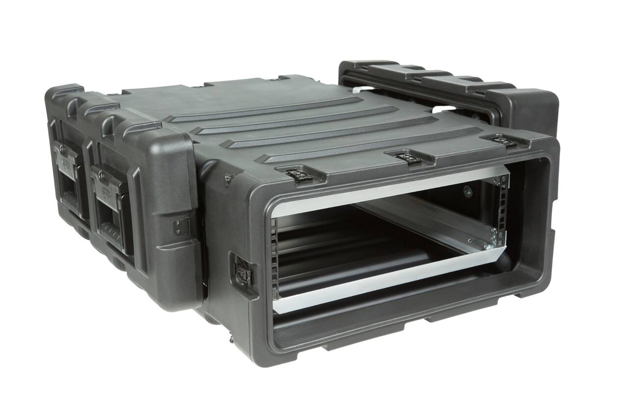 SKB - 3RS Series - 3U Niet-Verwijderbare Shock Rack - Zwart - 30-inch diep