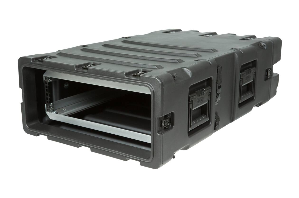 SKB - 3RS Series - 3U Niet-Verwijderbare Shock Rack - Zwart - 30-inch diep