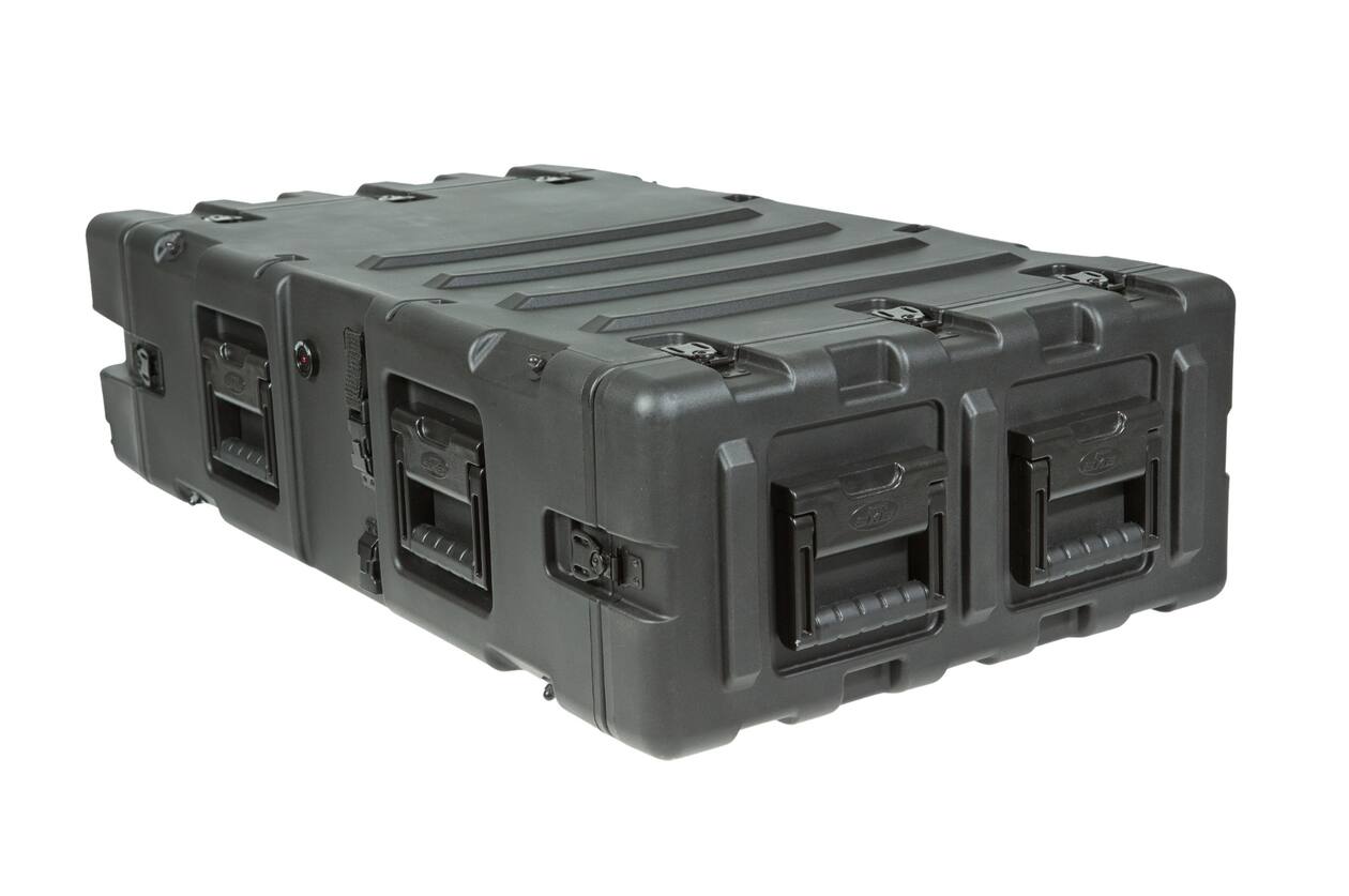 SKB - 3RS Series - 3U Niet-Verwijderbare Shock Rack - Zwart - 30-inch diep