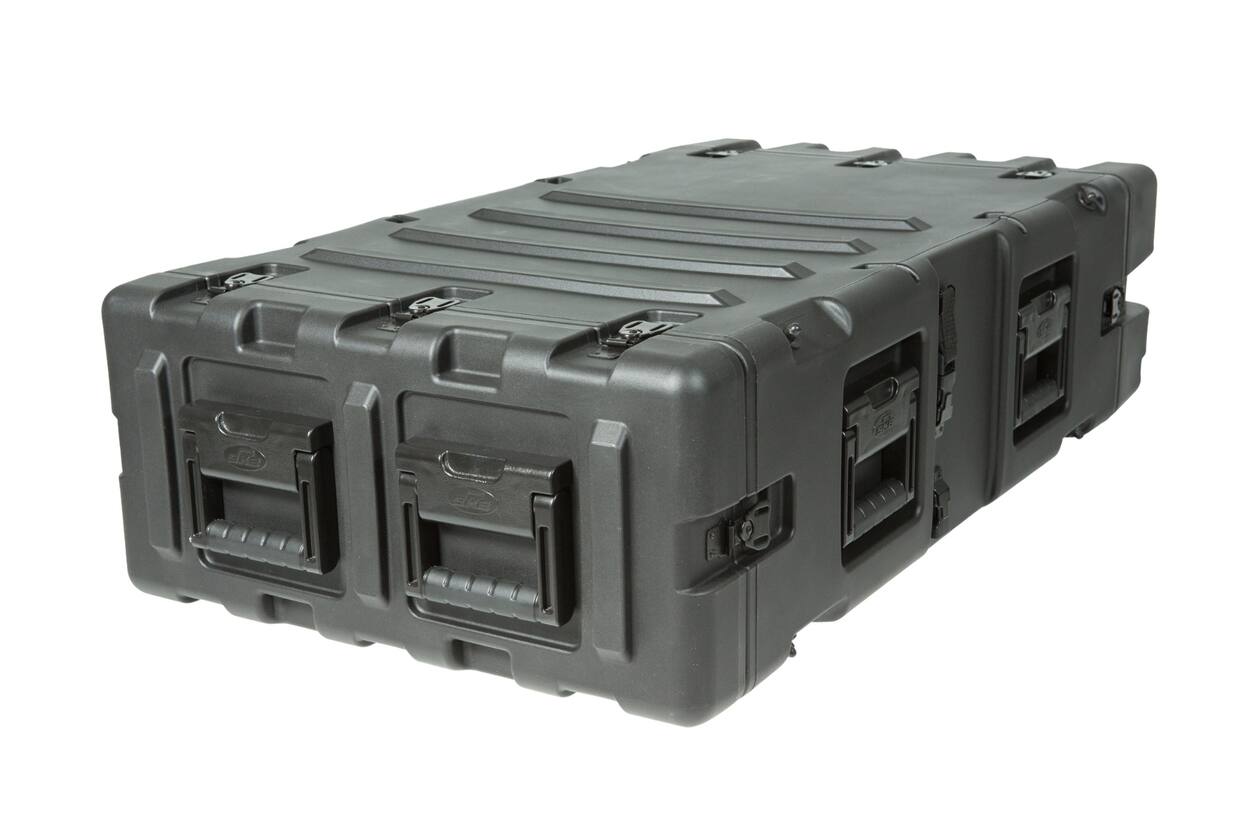 SKB - 3RS Series - 3U Niet-Verwijderbare Shock Rack - Zwart - 30-inch diep