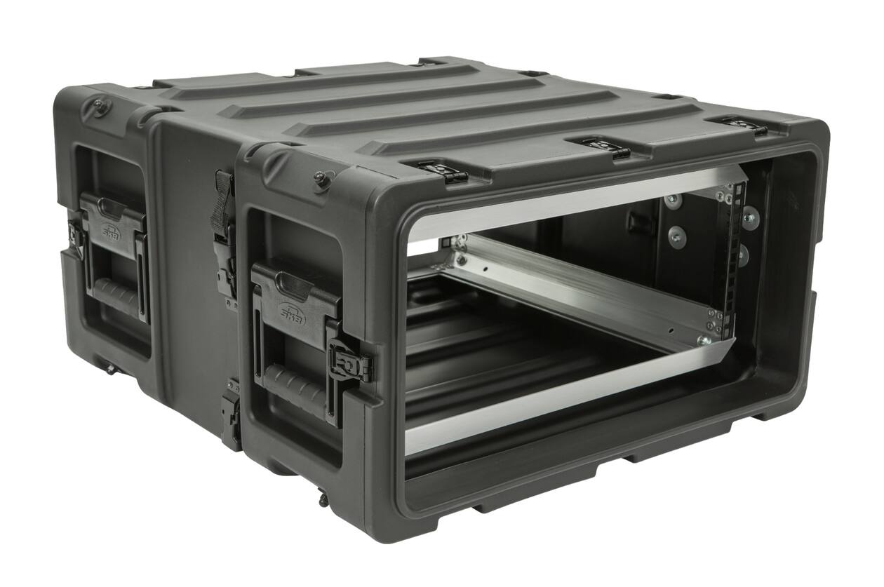 SKB - 3RS Series - 4U Niet-Verwijderbare Shock Rack - Zwart - 20-inch diep