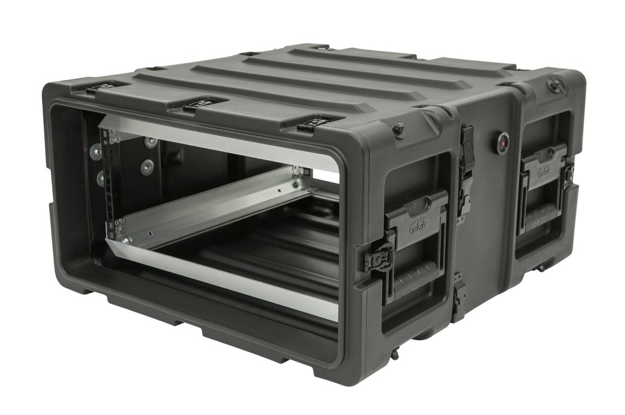 SKB - 3RS Series - 4U Niet-Verwijderbare Shock Rack - Zwart - 20-inch diep