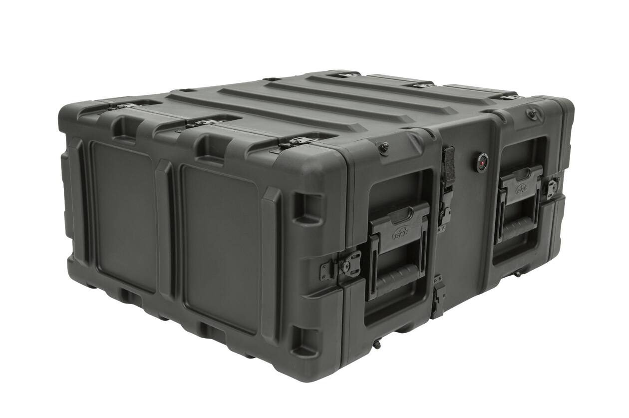 SKB - 3RS Series - 4U Niet-Verwijderbare Shock Rack - Zwart - 20-inch diep