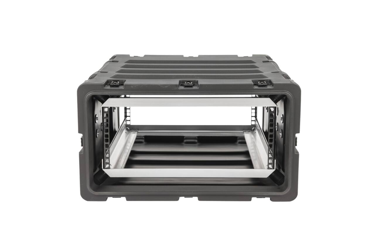 SKB - 3RS Series - 4U Niet-Verwijderbare Shock Rack - Zwart - 24-inch diep