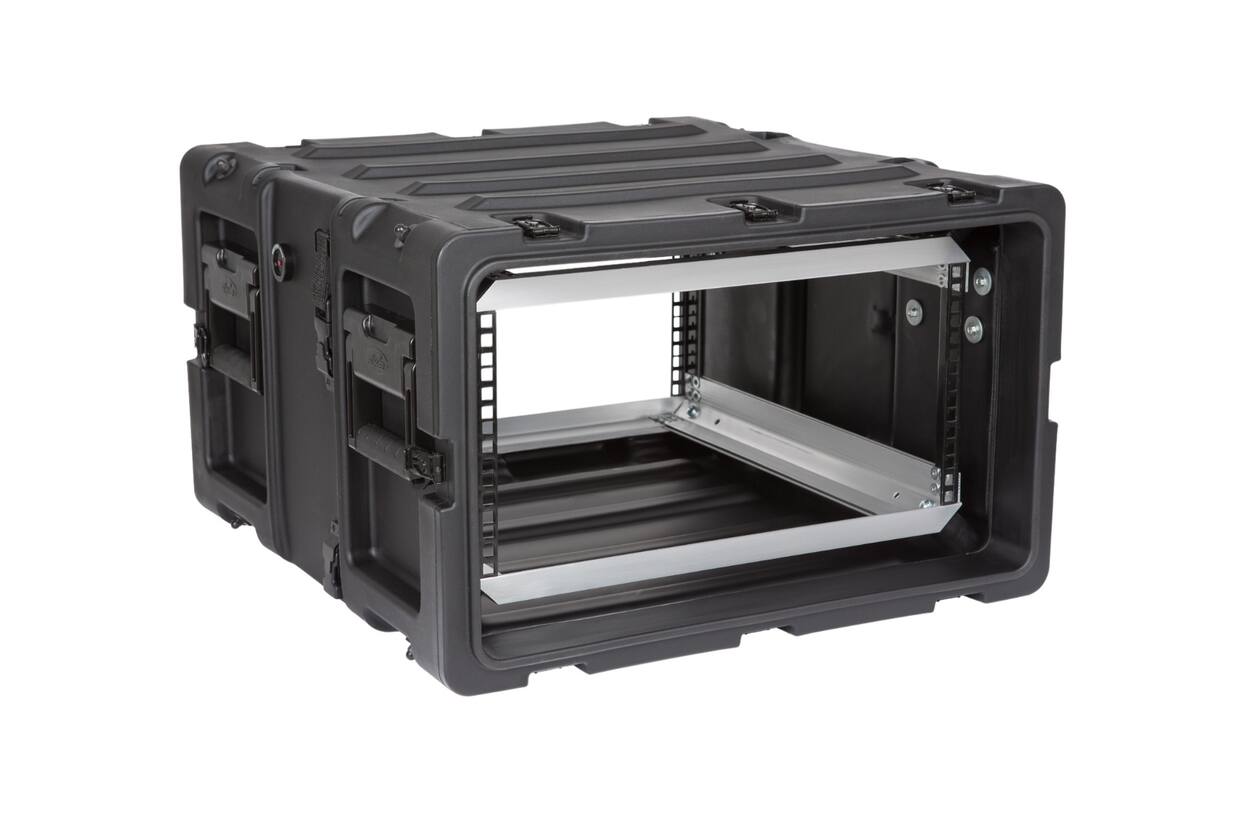 SKB - 3RS Series - 5U Niet-Verwijderbare Shock Rack - Zwart - 20-inch diep