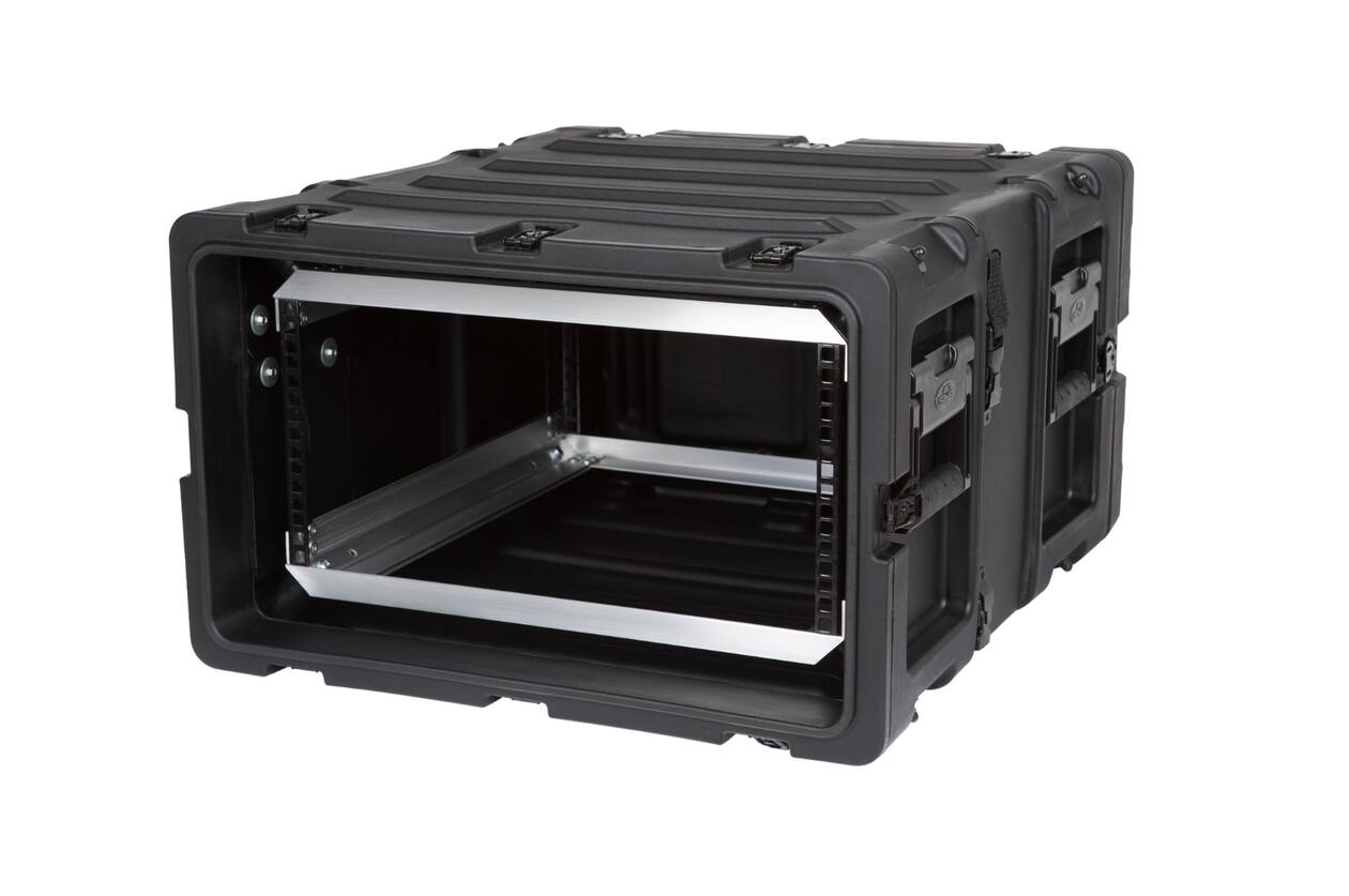 SKB - 3RS Series - 5U Niet-Verwijderbare Shock Rack - Zwart - 20-inch diep