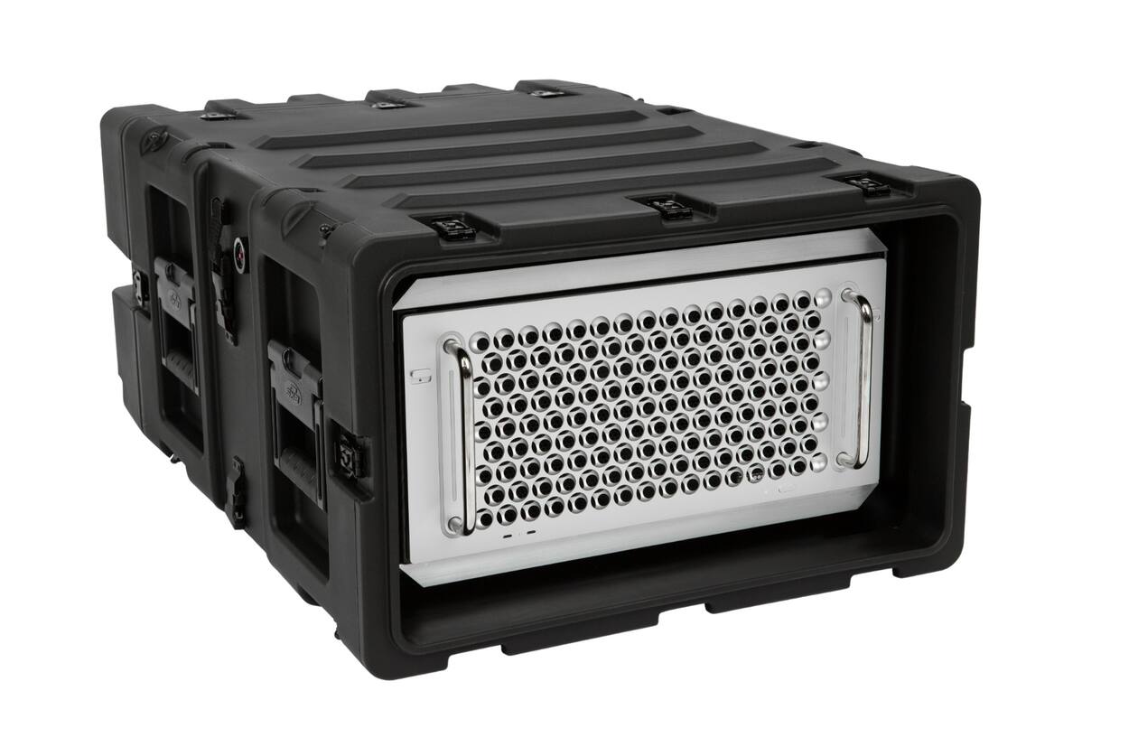 SKB - 3RS Series - 5U Niet-Verwijderbare Shock Rack - Zwart - 24-inch diep
