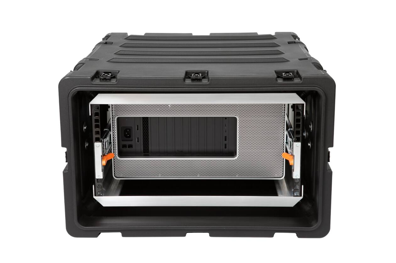 SKB - 3RS Series - 5U Niet-Verwijderbare Shock Rack - Zwart - 24-inch diep