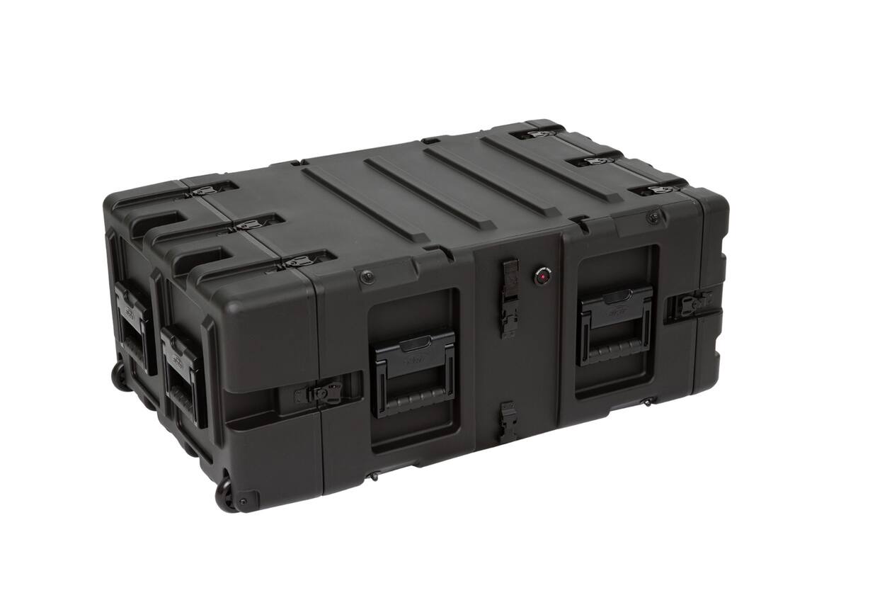 SKB - 3RS Series - 5U Niet-Verwijderbare Shock Rack - Zwart - 24-inch diep