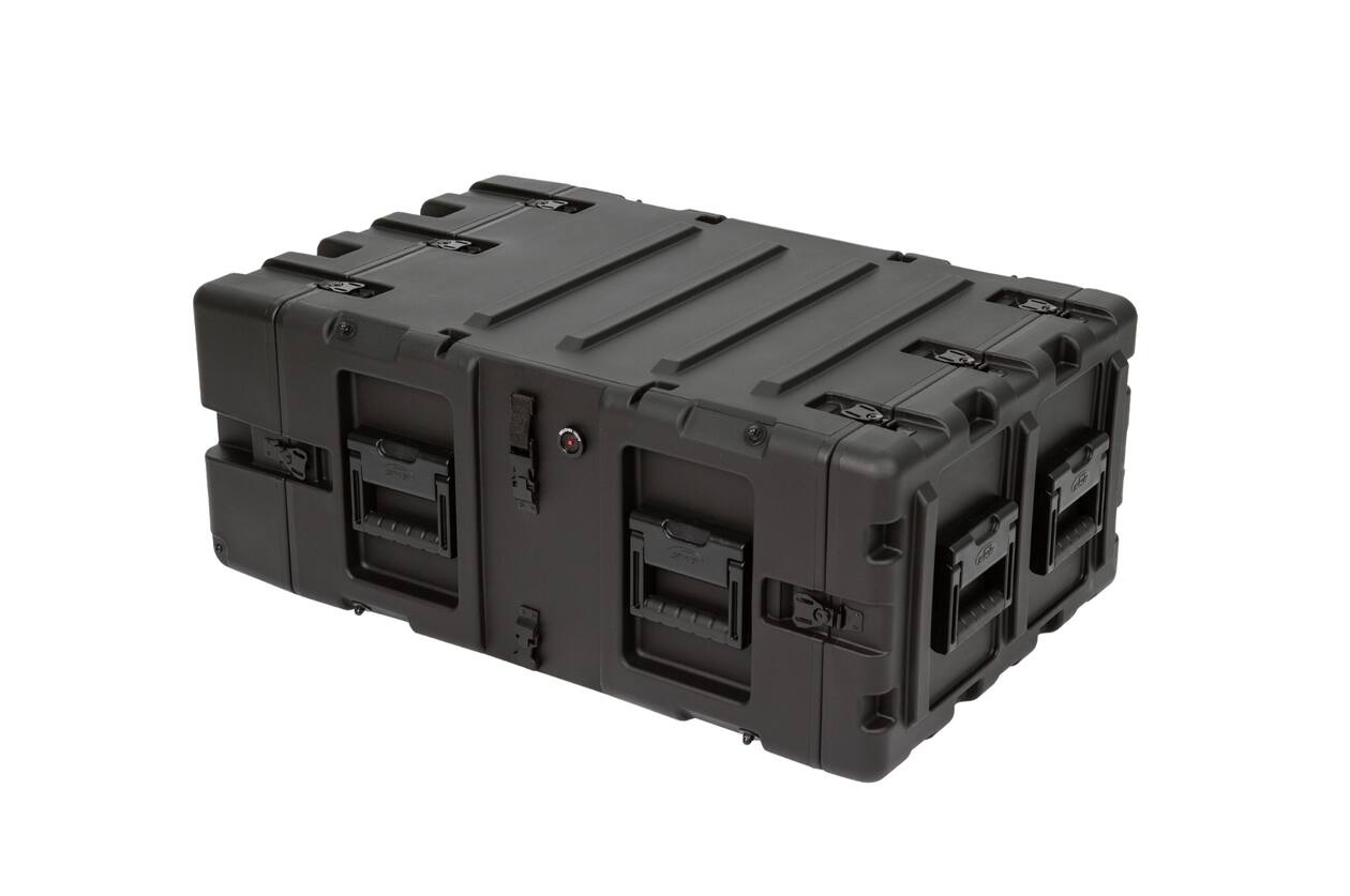 SKB - 3RS Series - 5U Niet-Verwijderbare Shock Rack - Zwart - 24-inch diep