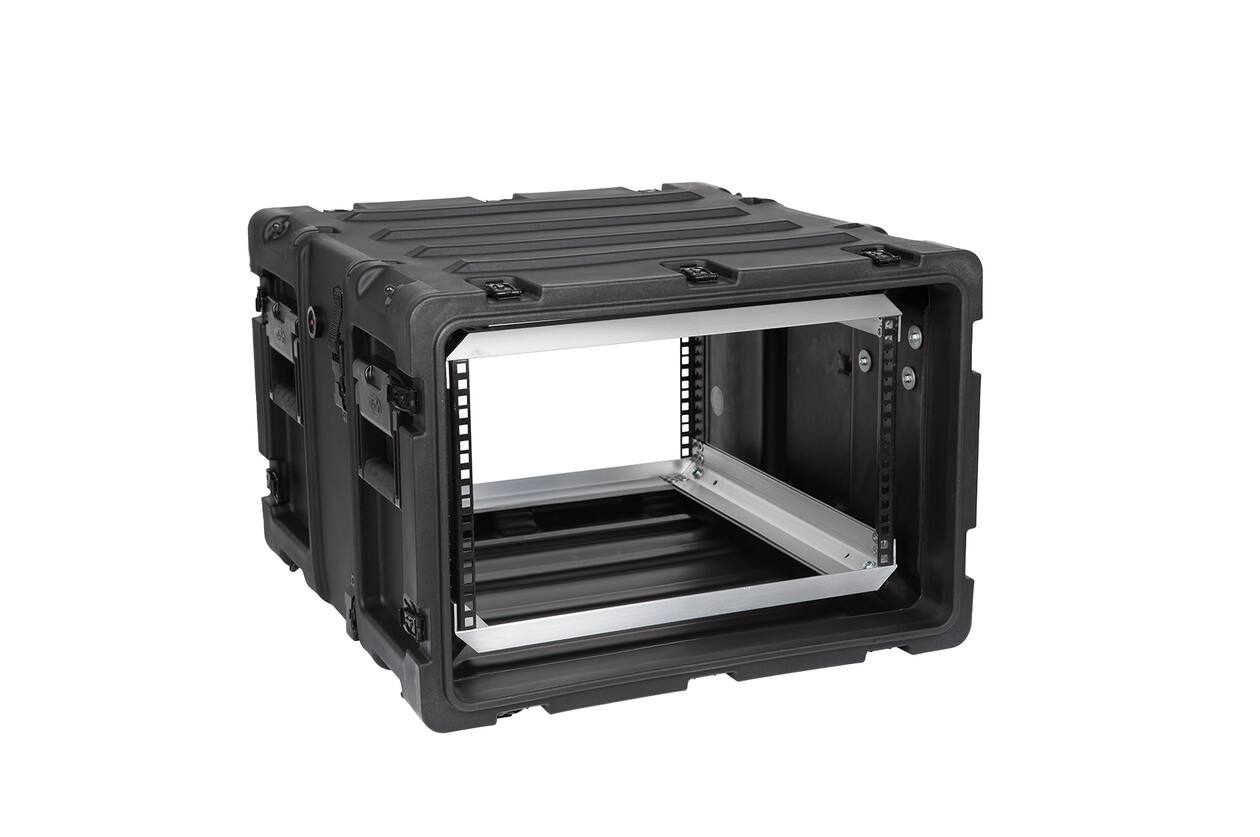 SKB - 3RS Series - 6U Niet-Verwijderbare Shock Rack - Zwart - 20-inch diep