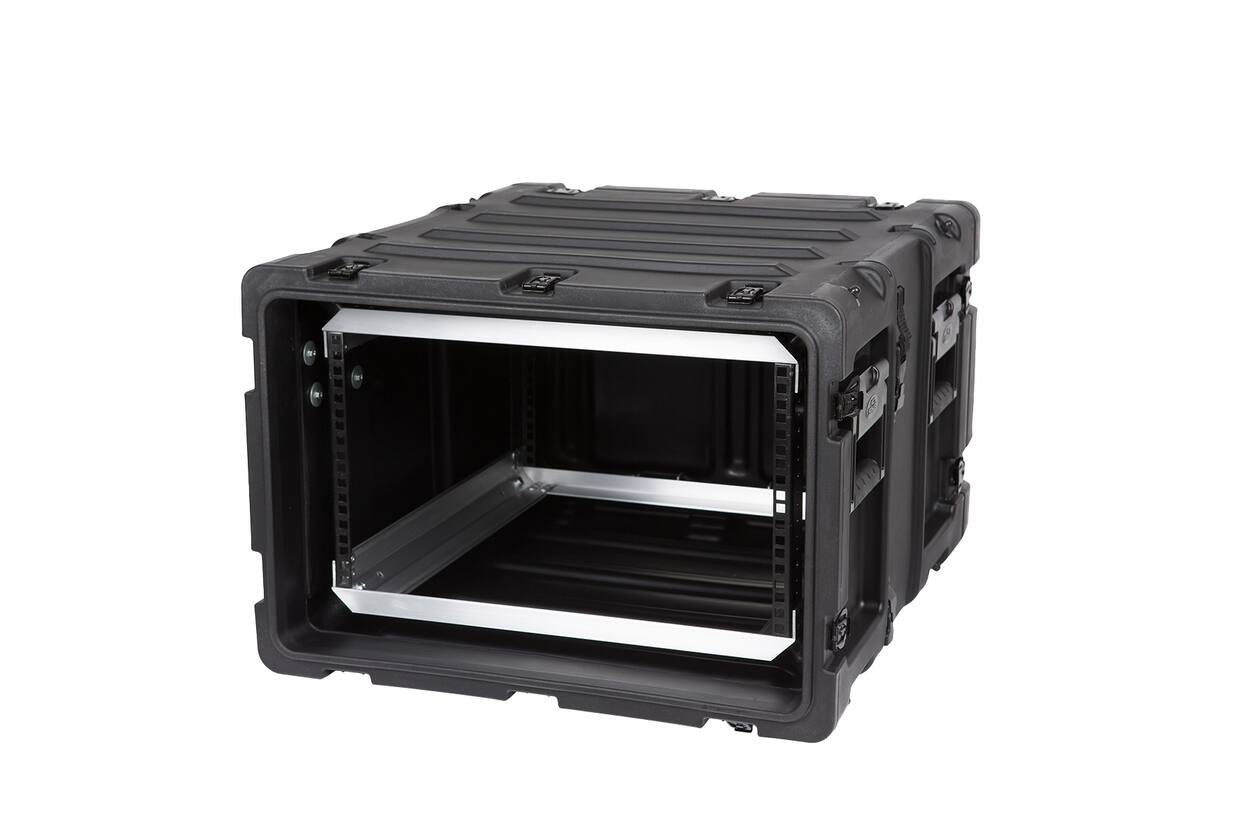 SKB - 3RS Series - 6U Niet-Verwijderbare Shock Rack - Zwart - 20-inch diep