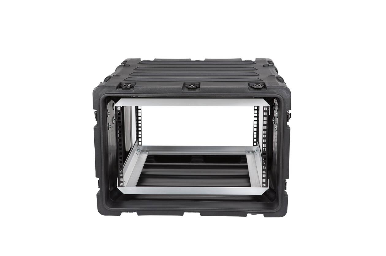 SKB - 3RS Series - 6U Niet-Verwijderbare Shock Rack - Zwart - 20-inch diep