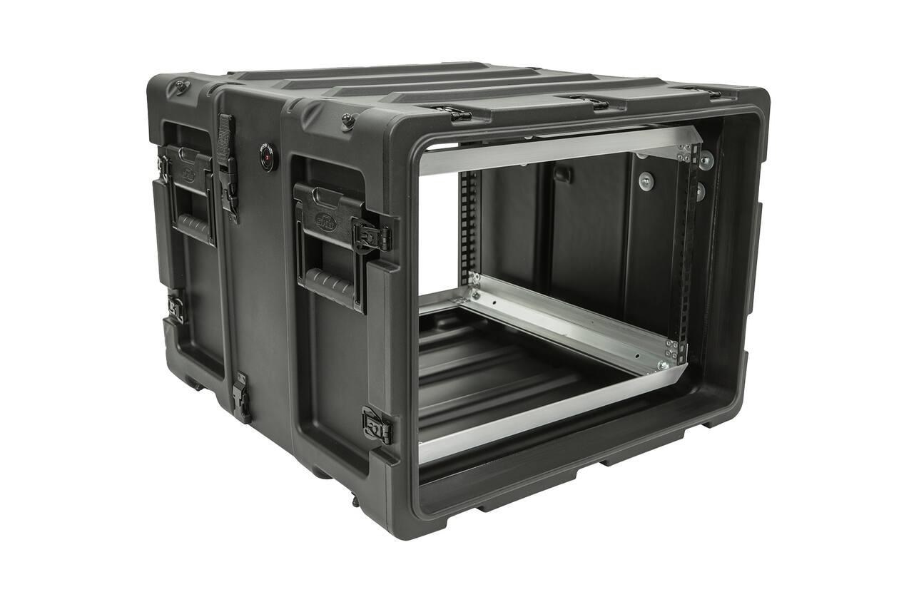 SKB - 3RS Series - 7U Niet-Verwijderbare Shock Rack - Zwart - 20-inch diep