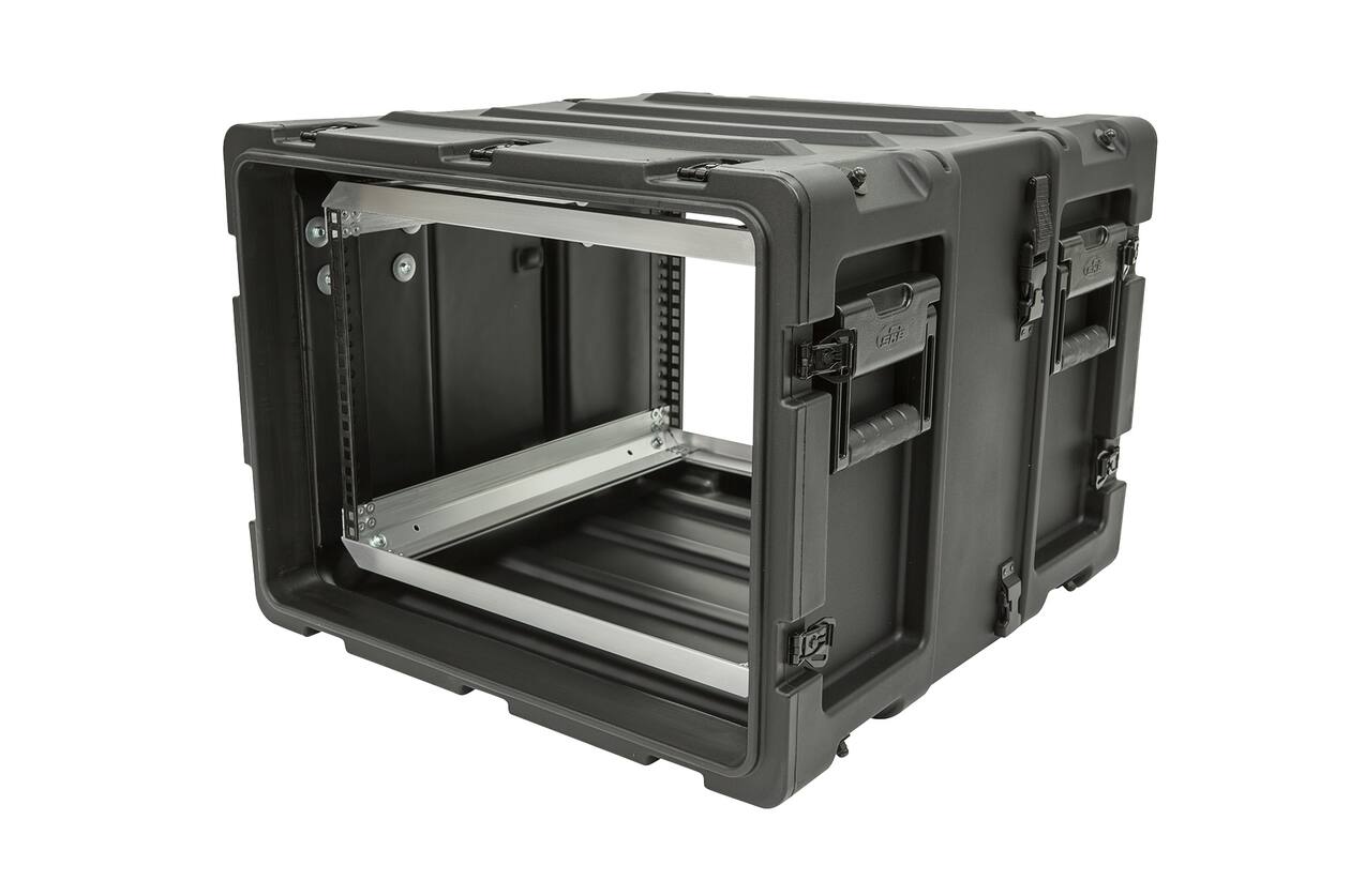 SKB - 3RS Series - 7U Niet-Verwijderbare Shock Rack - Zwart - 20-inch diep