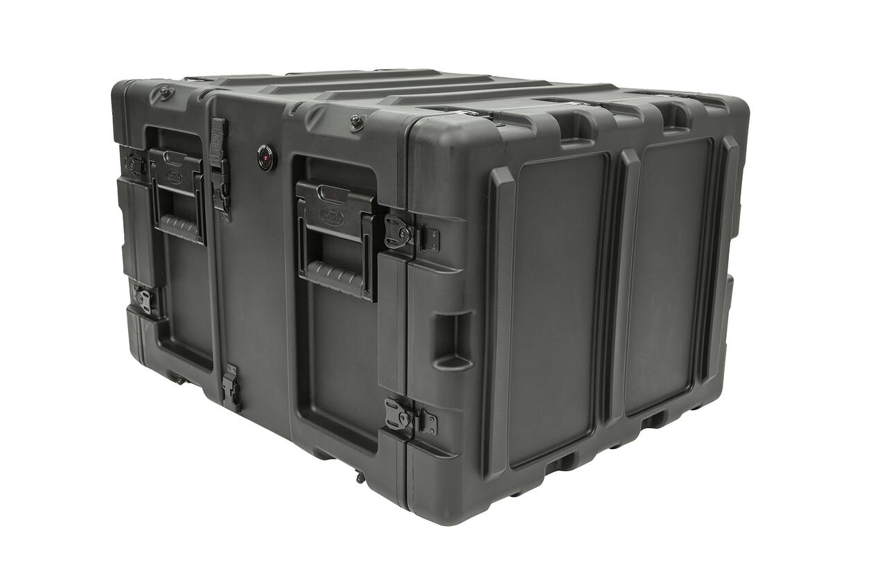 SKB - 3RS Series - 7U Niet-Verwijderbare Shock Rack - Zwart - 20-inch diep