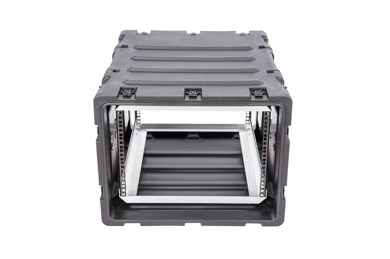 SKB - 3RS Series - 7U Niet-Verwijderbare Shock Rack - Zwart - 24-inch diep
