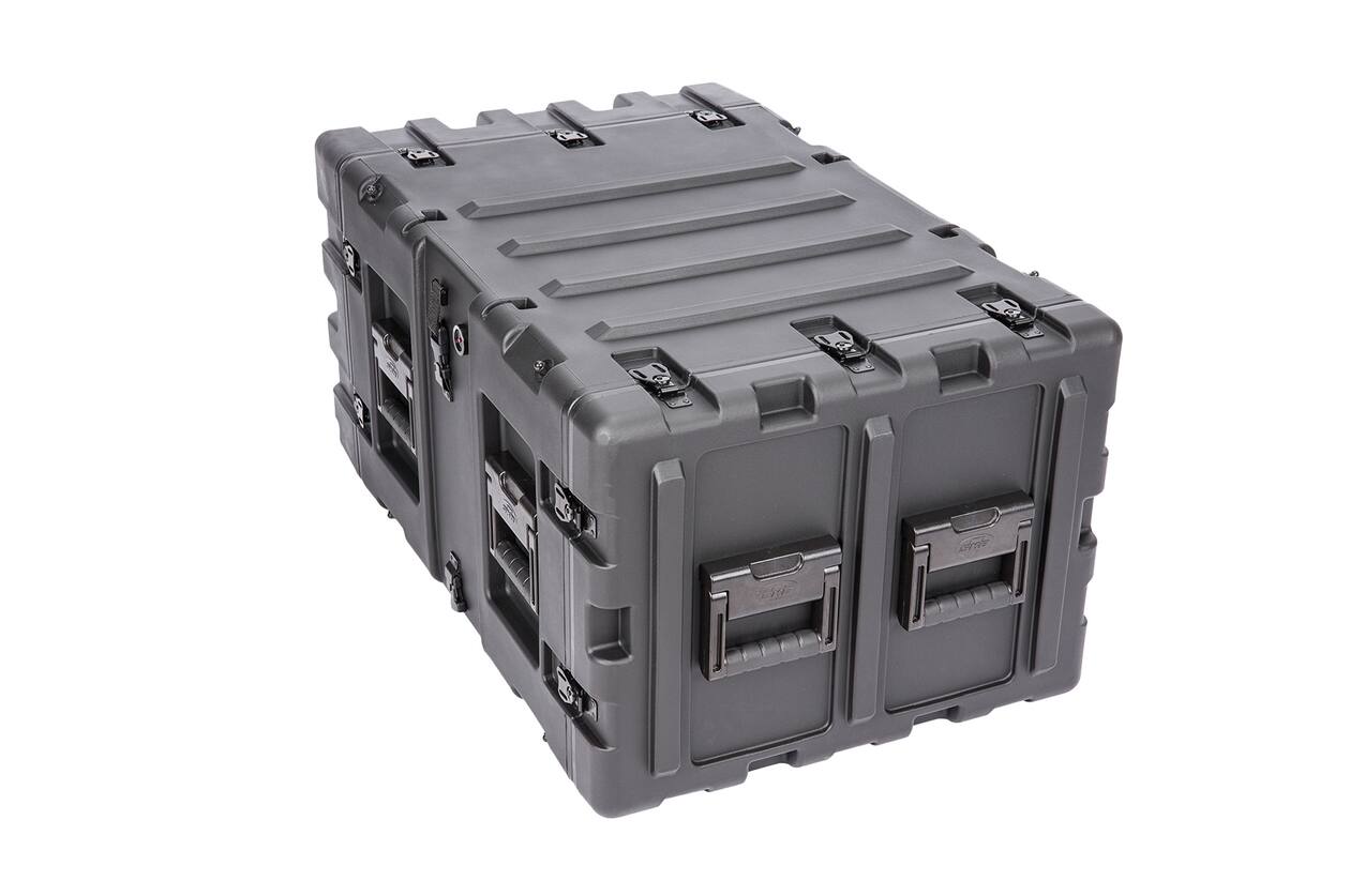 SKB - 3RS Series - 7U Niet-Verwijderbare Shock Rack - Zwart - 24-inch diep