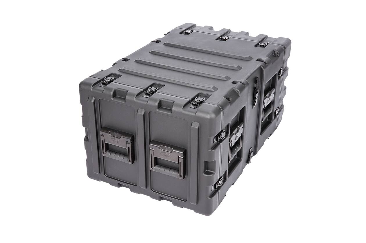 SKB - 3RS Series - 7U Niet-Verwijderbare Shock Rack - Zwart - 24-inch diep