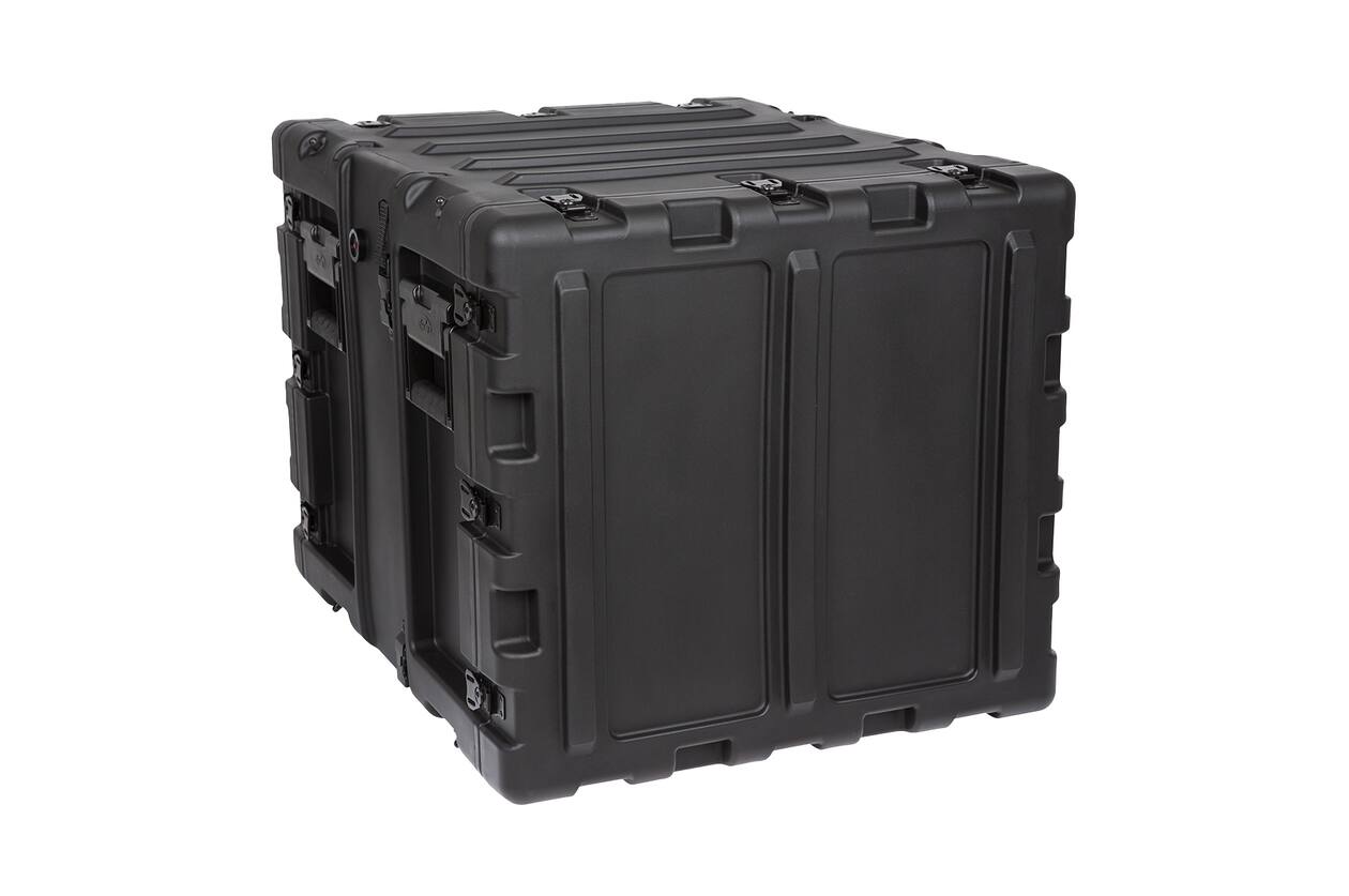 SKB - 3RS Series - 9U Niet-Verwijderbare Shock Rack - Zwart - 20-inch diep