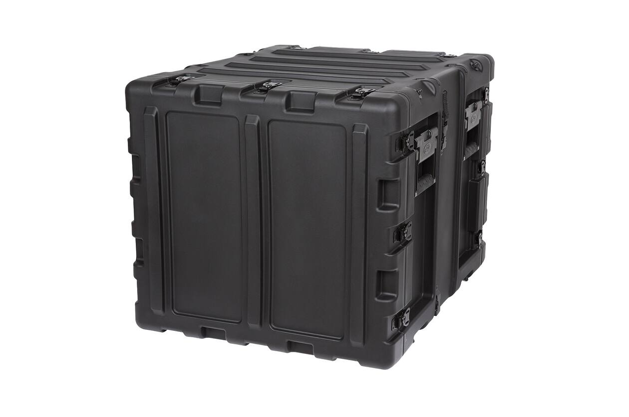 SKB - 3RS Series - 9U Niet-Verwijderbare Shock Rack - Zwart - 20-inch diep