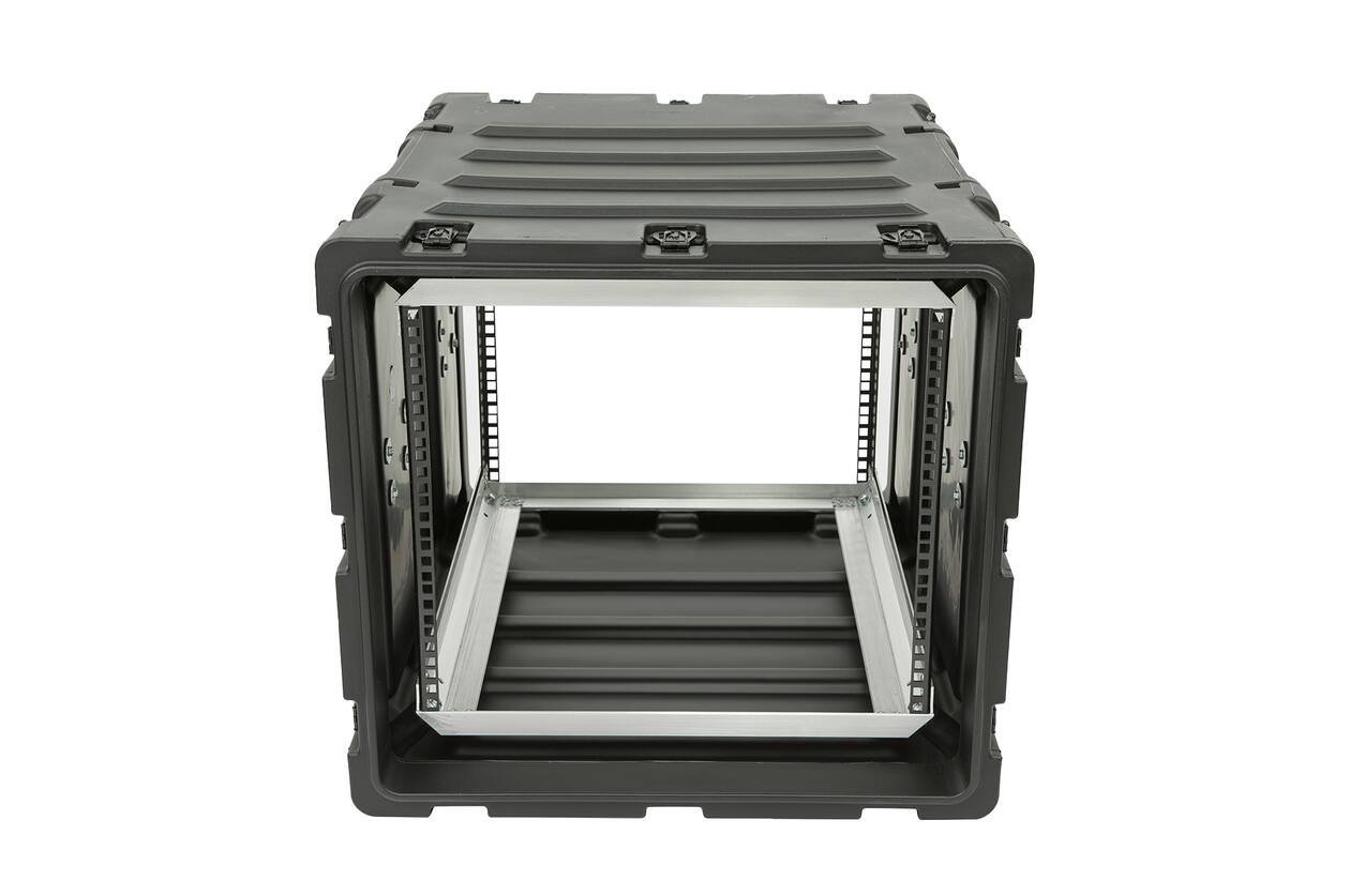 SKB - 3RS Series - 9U Niet-Verwijderbare Shock Rack - Zwart - 24-inch diep