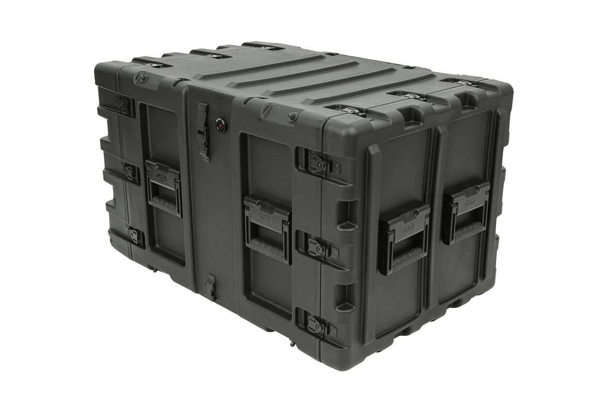 SKB - 3RS Series - 9U Niet-Verwijderbare Shock Rack - Zwart - 24-inch diep
