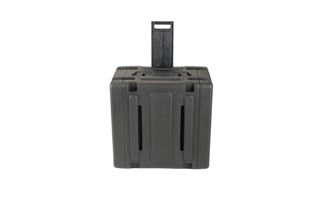 SKB - rSeries Shock Rack - 4U Rijdende Shock Rack - Zwart - 20-inch diep - met Wielen