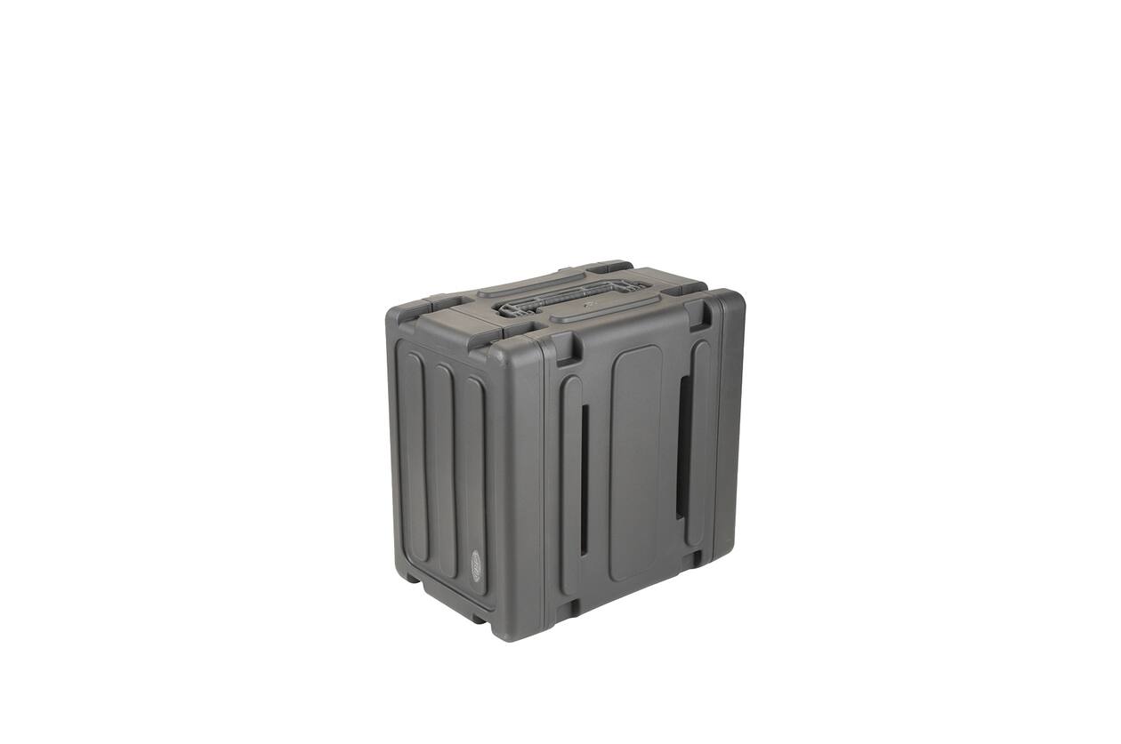 SKB - rSeries - 6U Rijdende Shock Rack - Zwart - 20-inch diep - met Wielen