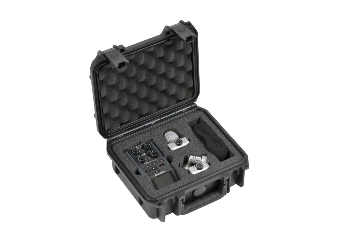 SKB - iSeries 0907-4 - Waterdichte Koffer - Zwart - Zoom H6 Recorder Inlay