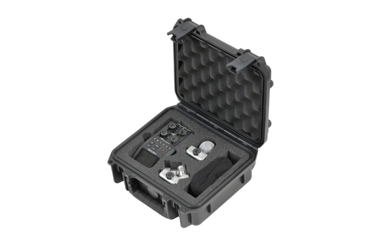 SKB - iSeries 0907-4 - Waterdichte Koffer - Zwart - Zoom H6 Recorder Inlay
