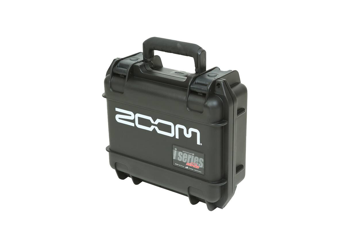 SKB - iSeries 0907-4 - Waterdichte Koffer - Zwart - Zoom H6 Recorder Inlay