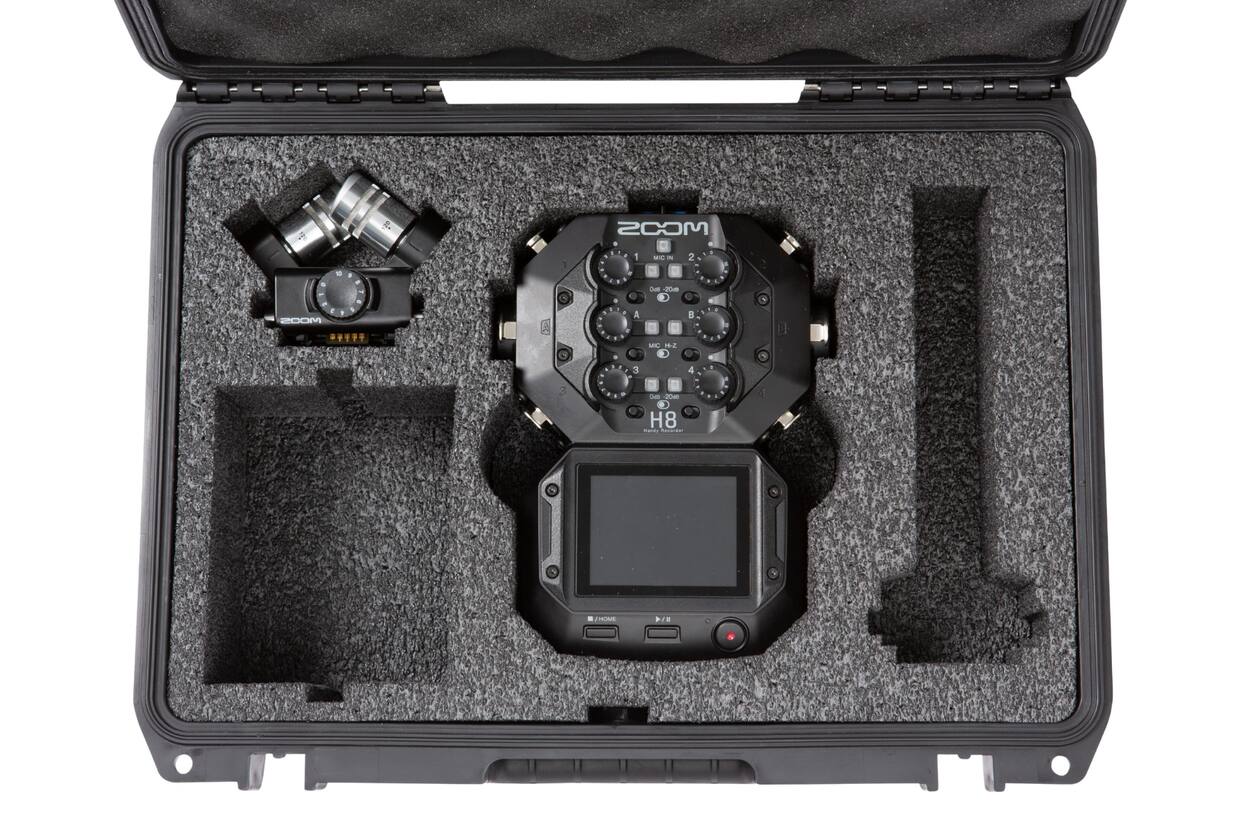 SKB - iSeries 1208-3 - Waterdichte Koffer - Zoom H8 Case Inlay