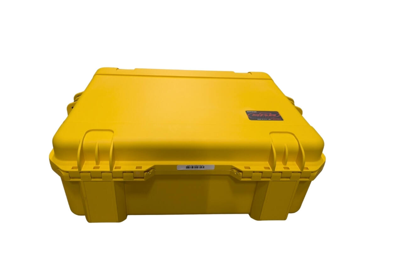 SKB - iSeries 2217-8 - Waterdichte Koffer - Geel - Leeg