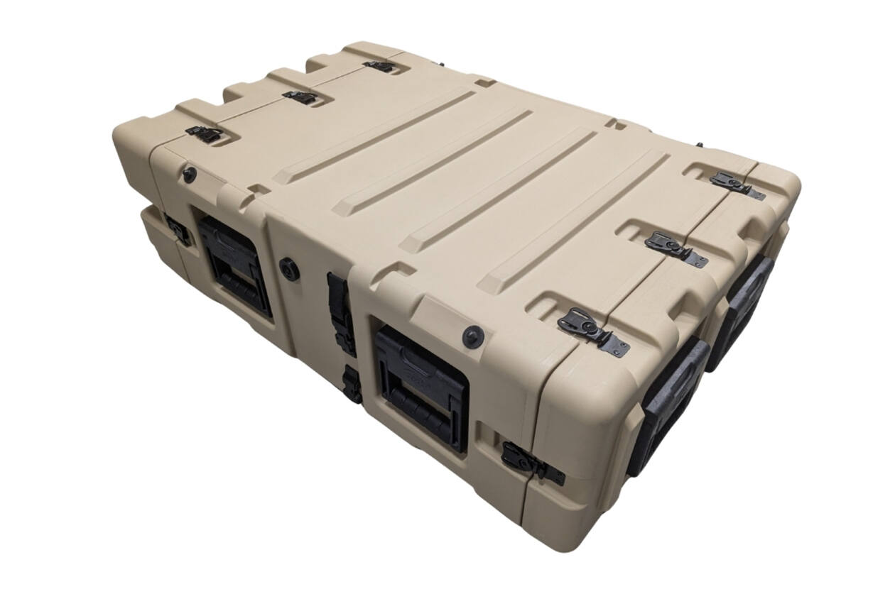 SKB - 3RR Series - 3U Verwijderbare Shock Rack - Beige - 24-inch diep