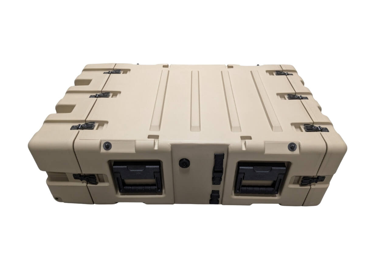 SKB - 3RR Series - 3U Verwijderbare Shock Rack - Beige - 24-inch diep